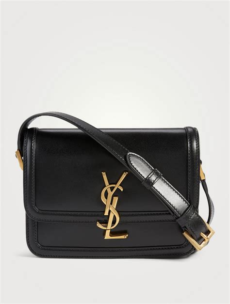 ysl monogram leather & chain mini bag dark smog|YSL monogram crossbody bag.